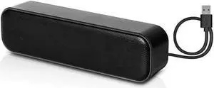 USB Computer Speakers,Laptop Speakers Wired USB Powered,Portable Mini Sound Bar PC Speakers for Windows PC,Desktop Computer,Laptops and Checkout Counter with Stereo Sound USB Computer Speakers,Laptop Speakers Wired USB Powered,Portable Mini Sound Bar PC Speakers for Windows PC,Desktop Computer,Laptops and Checkout Counter with Stereo Sound