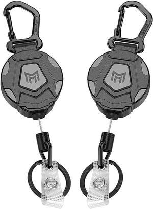 Metal Retractable Keychain