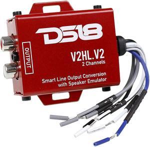 DS18 2 Channel Hi Low Line Output Converter Speaker Emulator V2HL.V2