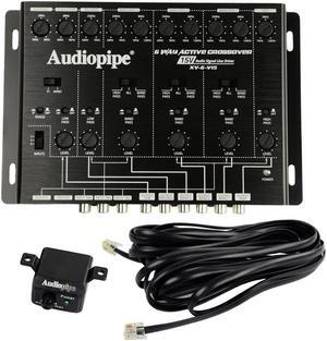 Audiopipe 6 Way Crossover 8 Ch. Input 12 Ch. Output