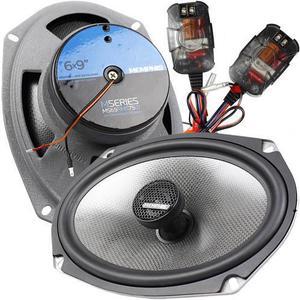 2) Memphis Audio PRX603 6.5 100 Watt 3-Way Car Speakers + RockMat