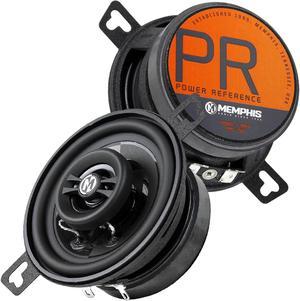 2) Memphis Audio PRX603 6.5 100 Watt 3-Way Car Speakers + RockMat