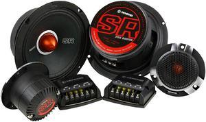 Memphis Audio 6.5" Component Speaker Set Tweeters Crossover SRXP62C 250 Watt Car