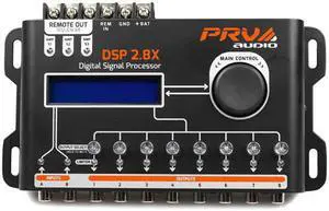 PRV Audio 8 Channel Digital Signal Processor Crossover and Equalizer DSP 2.8X
