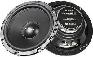 Orion 6.5" 2 Way Component Speaker System 450 Watts Max Cobalt Series CT-CK655