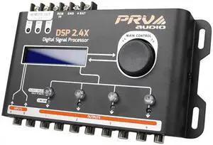 PRV Audio Digital Audio Processor/Crossover and Equalizer Four Channels DSP2.4X