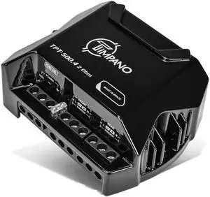 Timpano 4 Channel Amplifier 500 Watts Max 2 Ohm Digital Car Audio Amp TPT-500.4
