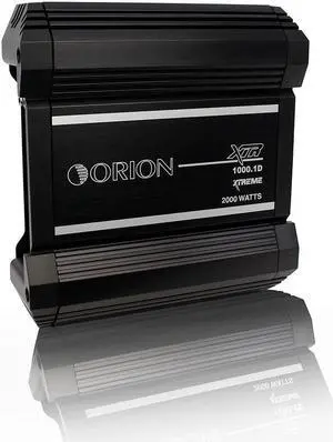 Orion XTR Series Monoblock Class D Amplifier 1 Ohm Stable 1000W Rms XTR1000.1D