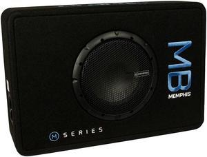 8" Subwoofer 700W Peak 350W Rms Loaded Enclosure 2 4 Ohm MB Series Memphis Audio