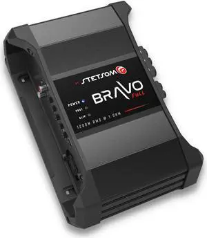 Stetsom Bravo Full 1.2k Digital Amp Mono 1 Channel Class D 1200 Watts RMS 2 Ohm
