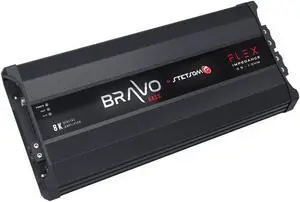 Stetsom Bravo Bass Flex 8K Mono Class D Car Audio Amplifier Auto 0.5 to 1 Ohm