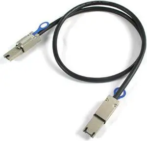 NGFF External Mini SAS 4x SFF-8088 to External SFF-8088 4x Raid card data Cable 1m