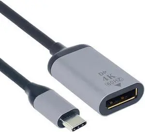 USB-C Type C to Displayport Monitor DP Cable Adapter 4K 2K 60hz for Tablet & Phone & Laptop