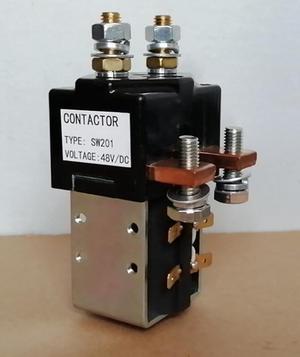 SPDT SW201 48V DC Contactor CZWH400A ZJWH400A For Albright SW201 Contactor Type Golf Cart Pallet Truck Forklift Contactor