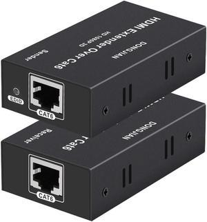 HDMI Extender up to 700m on Coaxial Cable - Audio Video Switch and Splitter  - Audio Video