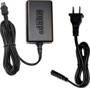 HQRP Replacement AC Adapter/Charger Compatible with Sony HandyCam DCR-TRV8, DCR-TRV80, DCR-TRV820, DCR-TRV830, DCR-TRV840 Camcorder with USA Cord & Euro Plug Adapter