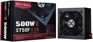 Silverstone Tek 80 Plus Bronze Certified Active PFC Power Supply ATX12V 500W Power Supply ST50F-ESB
