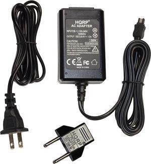 HQRP Replacement AC Adapter/Charger Compatible with Sony HandyCam DCR-DVD7, DCR-DVD92 Camcorder with USA Cord & Euro Plug Adapter