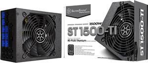 SilverStone Tek 1500 Watt ATX Power Supply with 80 Plus Titanium and Multi GPU Support SST-ST1500-TI