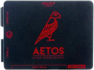 Walrus Audio Aetos 8 Output Power Supply, Black/Red (Gear Hero Exclusive)