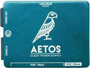 Walrus Audio Aetos 8 Output Power Supply, Limited Edition Teal/Cream (Gear Hero Exclusive)