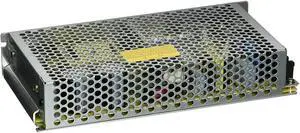MEAN WELL RS-150-24 Enclosed Switchable AC-to-DC Power Supply, 150W, 24V, 6.5 Amp, 1.5" - 323855