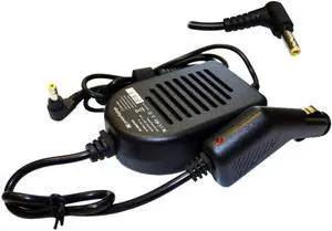 Power4Laptops DC Adapter Laptop Car Charger Compatible with Asus K72F-B1