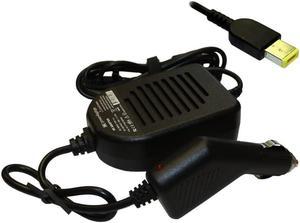 Power4Laptops DC Adapter Laptop Car Charger Compatible with Lenovo Thinkpad Helix