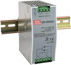 Redundant DIN Rail PS 30V 20A DR-RDN20 Meanwell AC-DC SMPS DR-RDN20 Series MEAN WELL Switching Power Supply