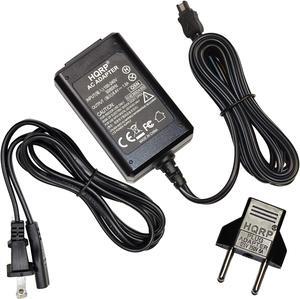 HQRP Replacement AC Adapter/Charger Compatible with Sony HandyCam DCR-HC52, DCR-DC62, DCR-HC65, DCR-HC85 / DCR-HC85E Camcorder