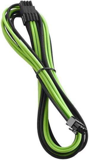 CableMod C-Series Pro ModMesh Sleeved 8-pin PCI-e Cable for Corsair RM Yellow Label/AXi/HXi (Black + Light Green, 60cm)