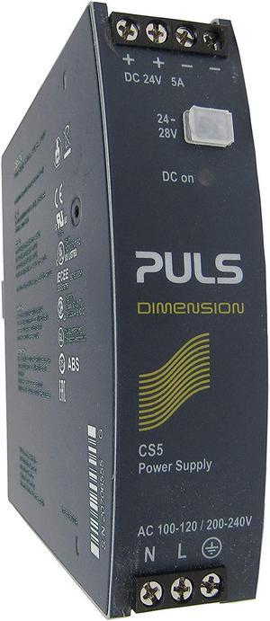 Dc Power Supply, Metal, 24 to 28Vdc, 120W