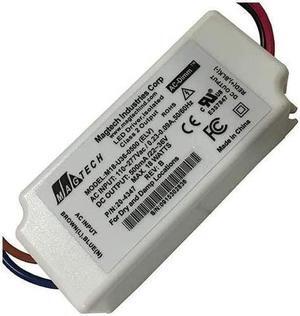 Magtech M18-U54-0350 350Ma Con. Cur. 32-54Vdc 20W, LED Dimmable 7264