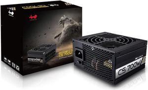 InWin CS-700W 700W 80 Plus Gold SFX Power Supply with Active PFC, Modular Cables
