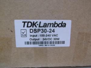 TDK LAMBDA DSP30-24 AC-DC Conv, DIN Rail, 1 O/P, 31.2W, 1.3A, 24V