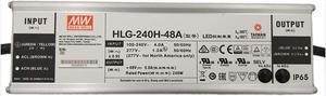 MEAN WELL MW HLG-240H-48A 48V 5A 240W Single Output LED Switching Power Supply