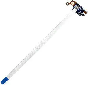 New Power Button Board W/Cable Replacement for HP 15-AF 15-AF015NR 15-AF131DX 15-af152n 15-af171nr 15-af110nr 15-af112nr 15-af021ca 15-af030ca LS-C701P