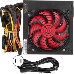 Power Supply, 500W PC Power Supply with Fan for PC for Computer(British Flag Type)
