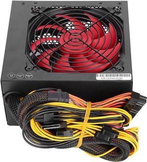 Xirfuni PC Power Supply, 500W Power Supply Low Noise Strong for PC(#1)