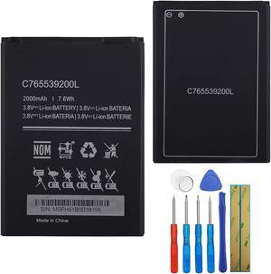 Replacement Battery C765539200L Compatible with BLU Studio X8 HD Studio G2 HD with Tools