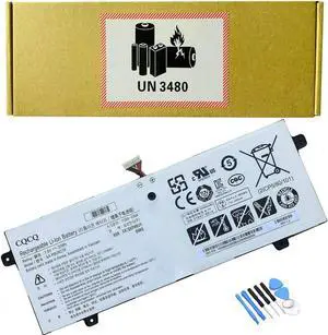 CQCQ AA-PBUN2TP Battery for Samsung Chromebook 3 500C XE500C13 XE500C13-S01US XE500C13-S01US XE500C13-K02US Series Notebook NT500R3W NT500R3M Laptop (7.6V 33Wh)
