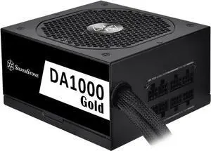 SilverStone Technology Decathlon DA1000 Gold Cybenetics Gold 1000W Semi-Modular ATX Power Supply, SST-DA1000-GH