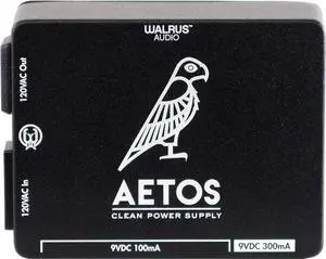 Walrus Audio Aetos 8 Output 120 Volt Power Supply, Limited Edition Black New Artwork