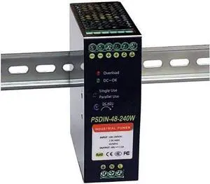 PSDIN-48-240W - 48V Industrial Power Supply, 240W