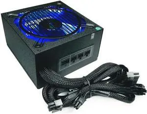 Apevia SN1050W Signature 1050W 80+ Bronze Certified Active PFC ATX Semi-Modular Gaming Power Supply