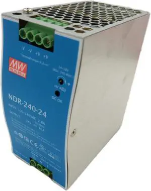 MEAN WELL MW NDR-240-24 24V 10A 240W Single Output Industrial DIN Rail Power Supply