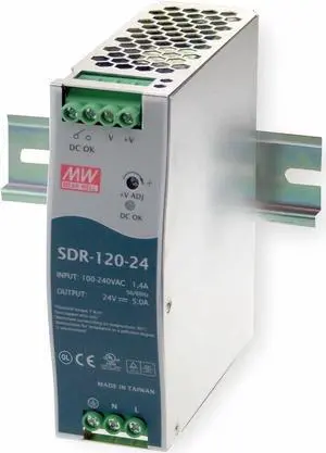 DIN Rail Power Supply Mean Well SDR-120-12 10 A 120 W 1 x