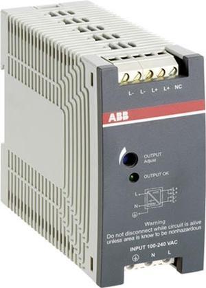 Abb Din Rail Mount Power Supply, Adjustable, Fixed, 85 V, 264 V, 60 W, 24 V, 2.5 A Rohs Compliant: Yes - 1SVR427032R0000