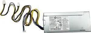 BestParts New 180W Power Supply Compatible with HP ProDesk 800 G3 600 G3 SFF HP Pavillion 590 Desktop L08261-002 80 Plus Gold PSU Unit