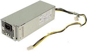 Upgraded New 240W THRJK SFF Power Supply for Dell Inspiron 3650 3656 Optiplex 3040 5040 7040 HU240AM-00 AC240EM-00 L240NM-00 P/N: THRJK 4GTN5 D7GX8 HGRMH 2P1RD H62JR 3RK5T CN-0THRJK (8+4PIN Connector)